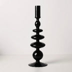 Minimalist Glass Candle Holder Vase Decorative Art Piece - Euroselle