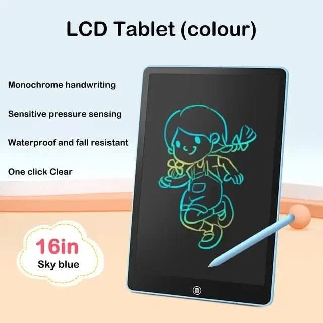 LuminaDraw Tragbares LCD-Zeichenbrett — Löschtaste mit einer Berührung, kompaktes Design zum Mitnehmen