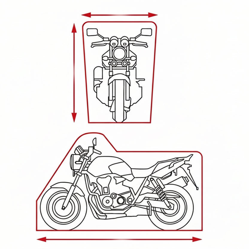 Copertura Premium per Scooter e Bicicletta da Esterno/Interno, Design Bloccabile - Euroselle