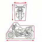 Copertura Premium per Scooter e Bicicletta da Esterno/Interno, Design Bloccabile - Euroselle