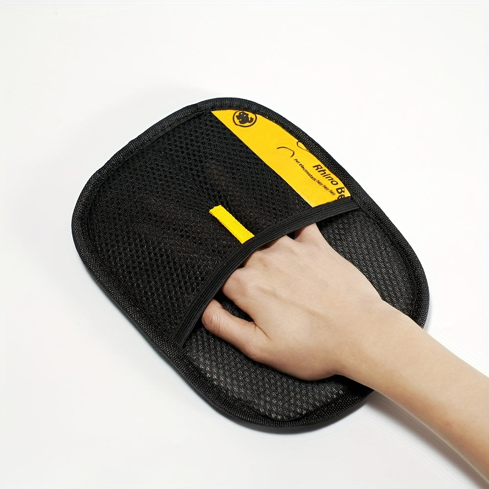 Large Pet Grooming Gloves for Hair & Lint Removal - Euroselle