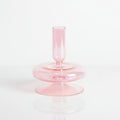 Minimalist Glass Candle Holder Vase Decorative Art Piece - Euroselle