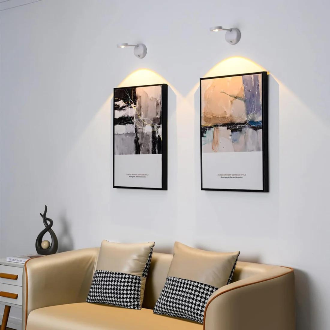 Fluxora Kabellose LED-Wandleuchte mit Bewegungssensor für Flure