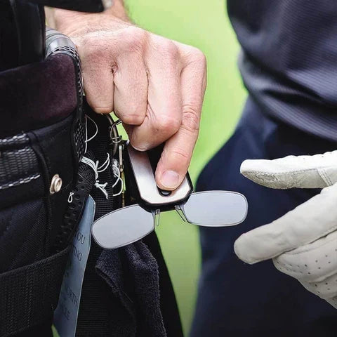 Faltbare Schlüsselanhänger-Lesebrille — kompakte Aufstecklesebrille
