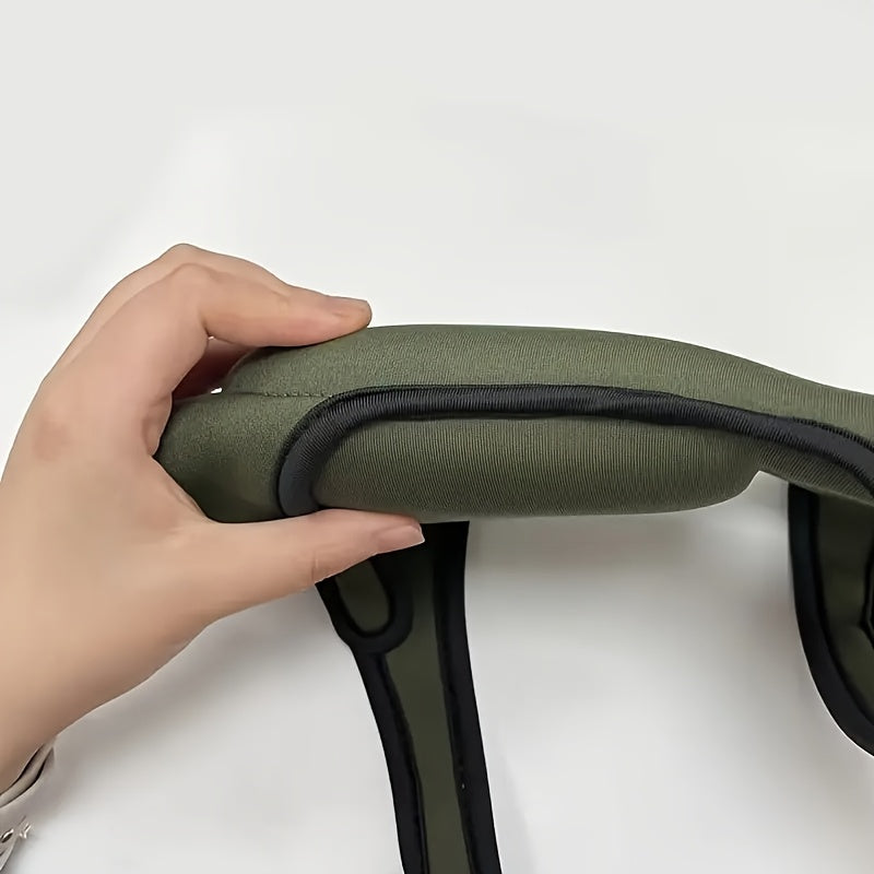 Ergonomische, gepolsterte Knieschoner – verstellbare Riemen, Unterstützung der Gelenke