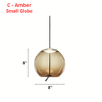 Nordic Rope & Glass Pendant Lights