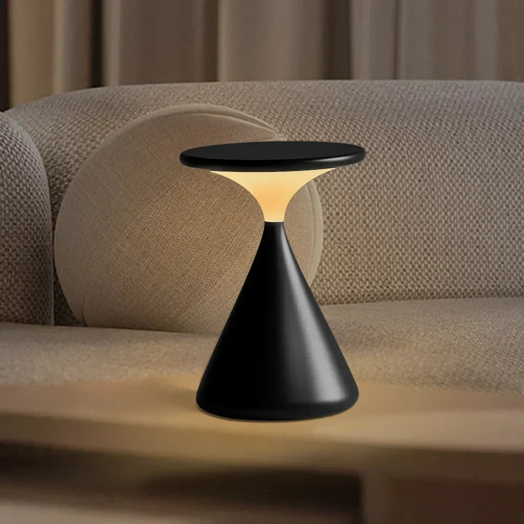 Wireless Dimmable LED Desk Lamp — Touch Control, Rechargeable Battery