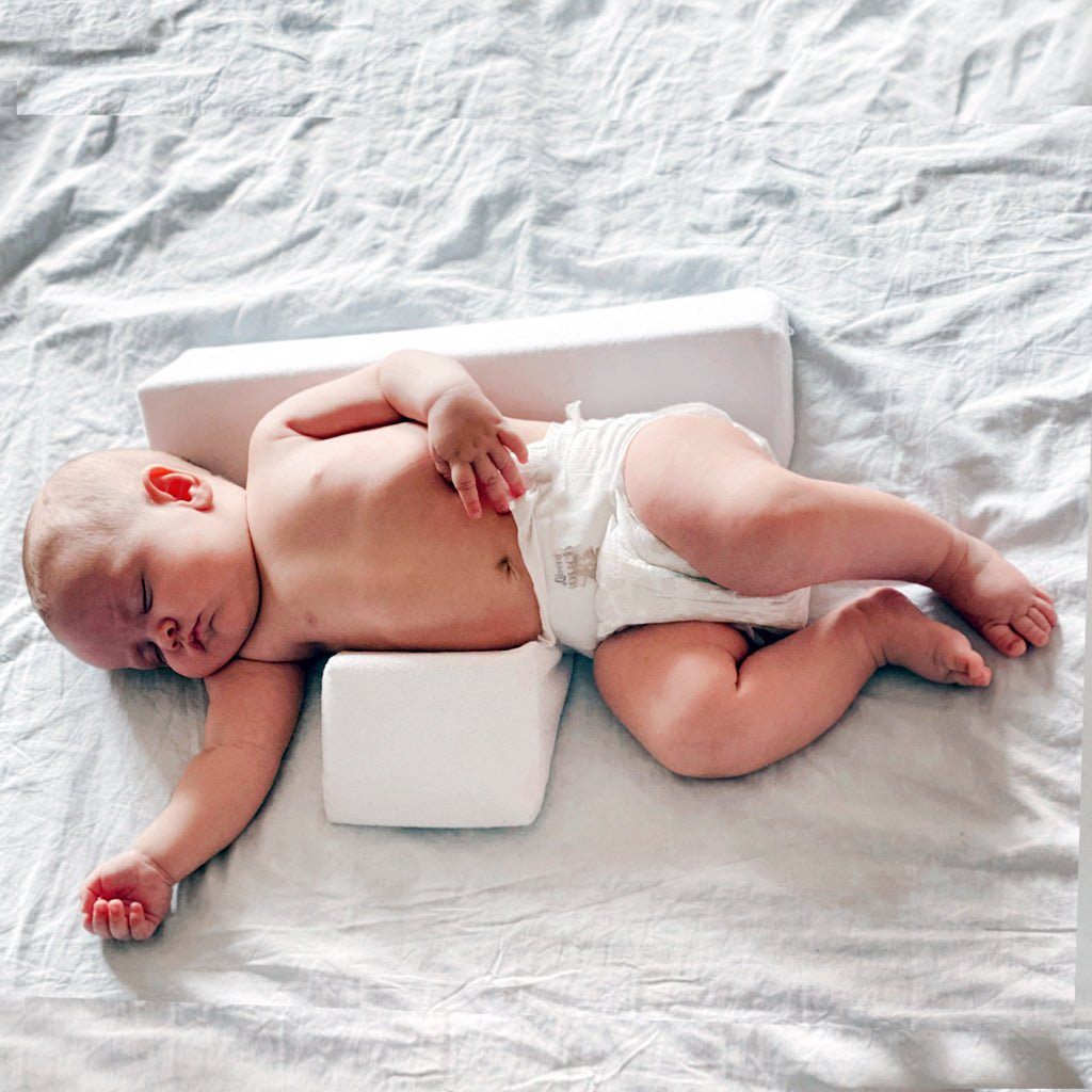 Infant Sleep Positioner Wedge — Breathable Foam Back-Sleep Support