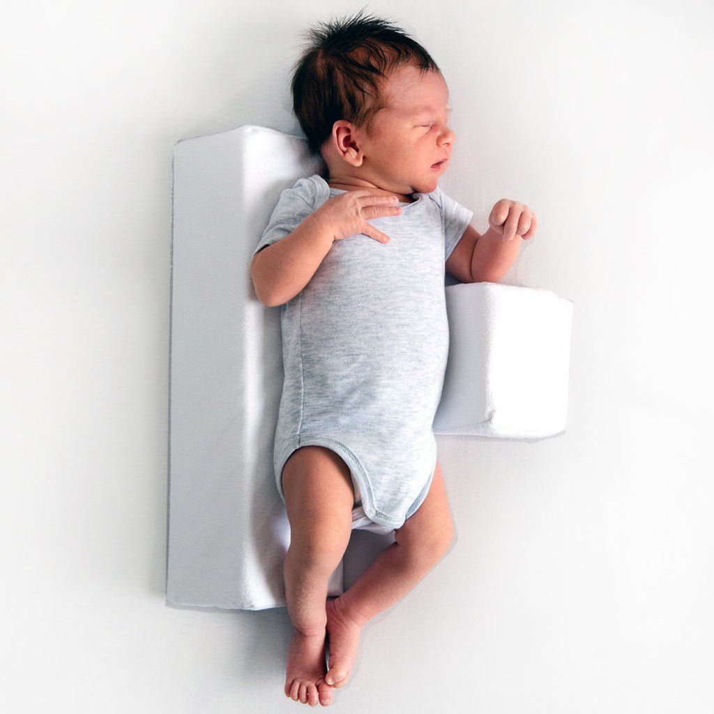 Infant Sleep Positioner Wedge — Breathable Foam Back-Sleep Support