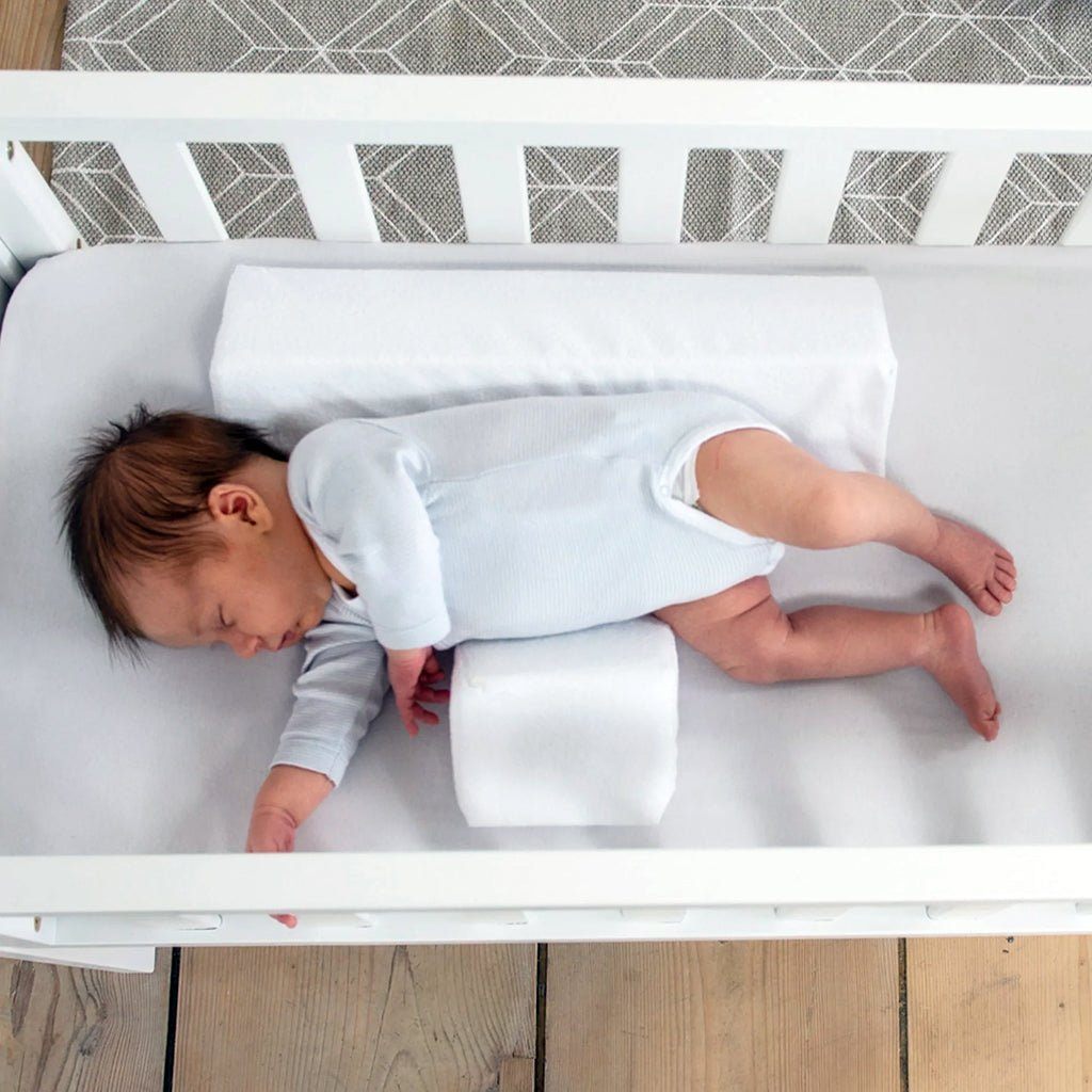 Infant Sleep Positioner Wedge — Breathable Foam Back-Sleep Support