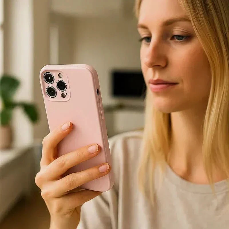 حافظة AeroGuard Slim لهاتف iPhone مقاومة للصدمات — قبضة محكمة وحماية من الارتطام 