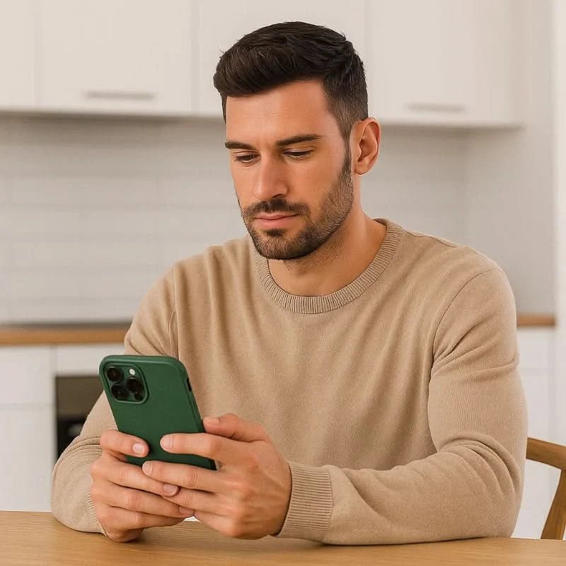 Carcasă din silicon antișoc NovaGuard — Profil mulat, pentru iPhone 14 până la 17