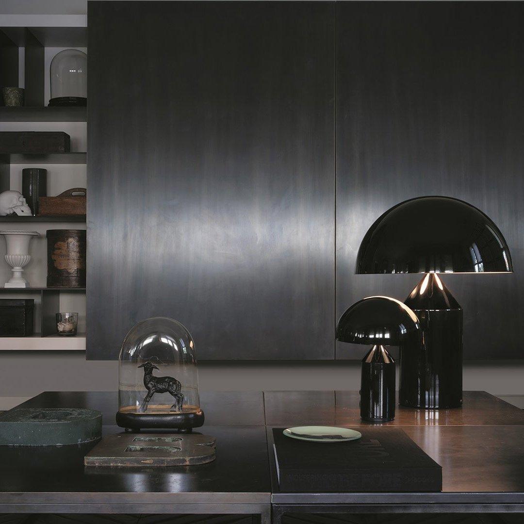Luma Arc Metal Table Lamp For Modern Home Lighting Accent