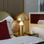 Luma Arc Metal Table Lamp For Modern Home Lighting Accent