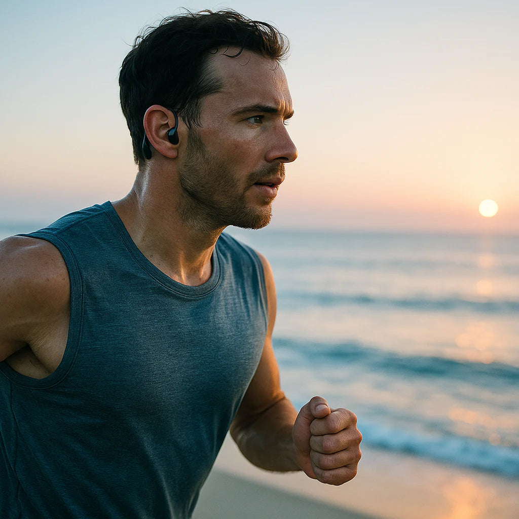 Open-Ear Wireless Bone Conduction Headphones — 13-Hour Battery, IPX5