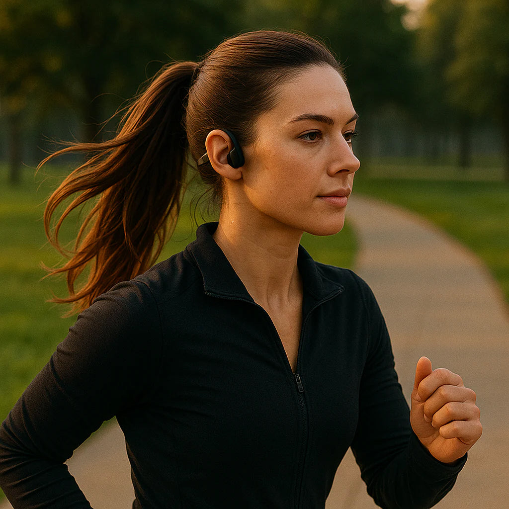 Open-Ear Wireless Bone Conduction Headphones — 13-Hour Battery, IPX5