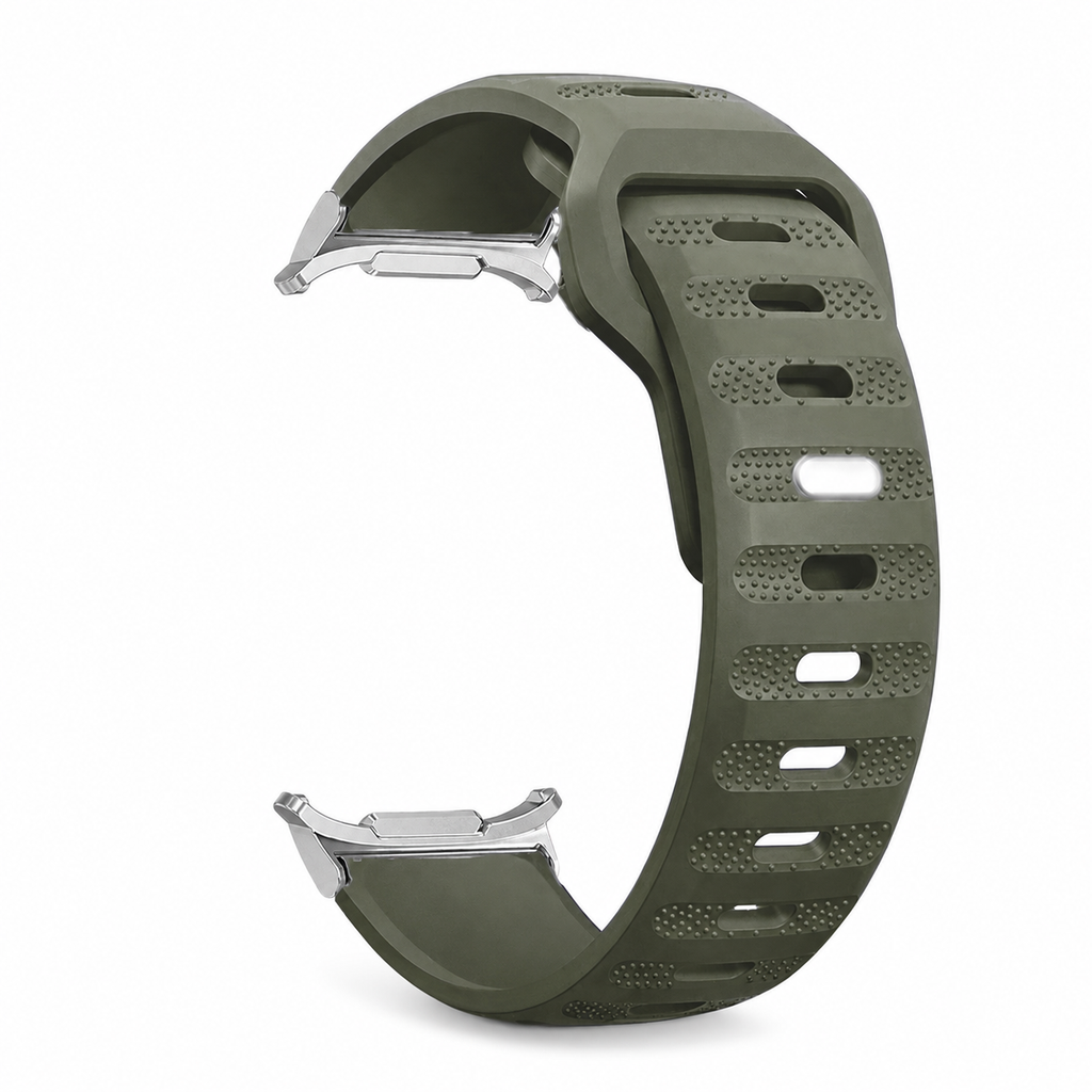 Samsung Galaxy Sport Band — Vented Silicone, 13 Colors, 40/44/46/47mm