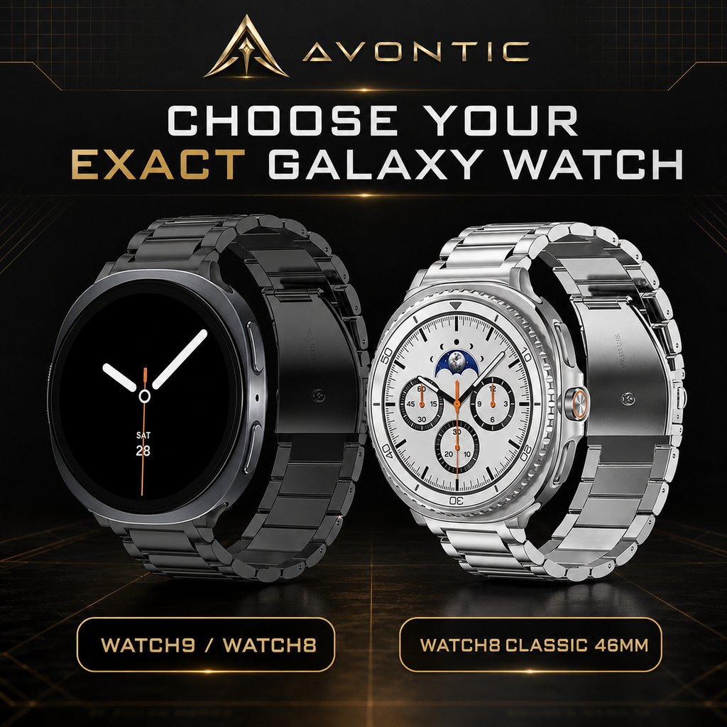 سوار موصلات من الفولاذ المقاوم للصدأ - لساعات Galaxy Watch 9 وWatch 8 وWatch 8 Classic