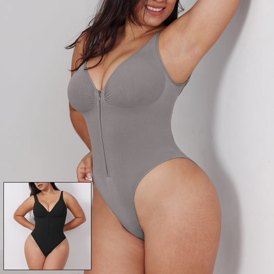 Body Gainant Sculptant Femme Post-Chirurgical avec Zip - Silhouette Parfaite