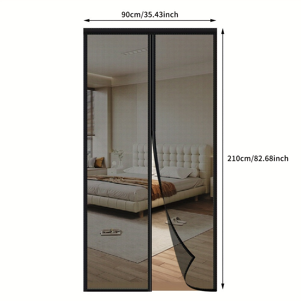 Magnetic Mosquito Screen Curtain for Hands-Free Door Protection - Euroselle