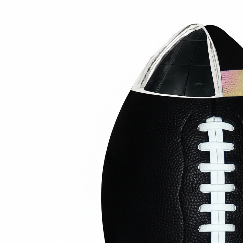 PulseGrip piłka do rugby rozmiar 9 — profesjonalny chwyt, powłoka z imitacji skóry PU, faktura plastra miodu