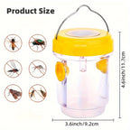 Solar-Powered Outdoor Wasp Trap Set - Euroselle