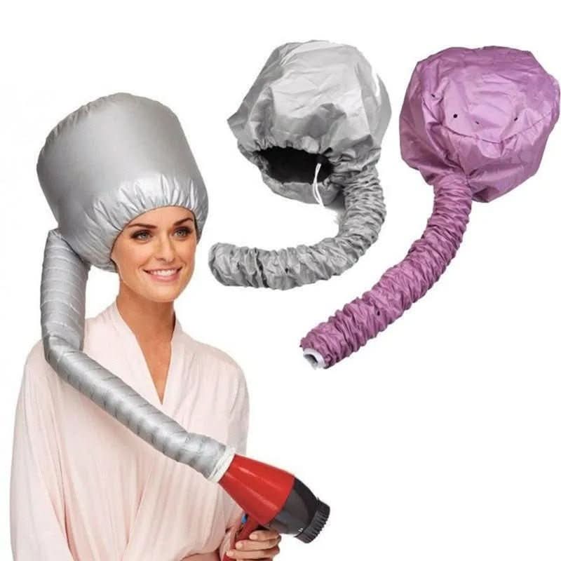 SwiftDry Hairdryer Caps Set — Two Lightweight Drying Caps