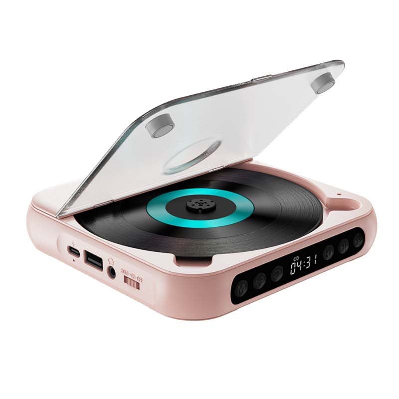 Lettore CD ricaricabile — Bluetooth 5.3, MP3/CD-R, USB-C, 3.5mm