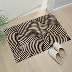 Abstract Swirl Pattern Doormat for Indoor and Outdoor Use - Euroselle