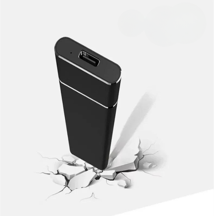 8 TB Portable Solid State Drive — USB-C High-Speed Storage, Aluminum Housing