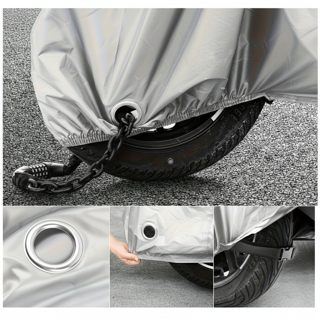 Copertura Premium per Scooter e Bicicletta da Esterno/Interno, Design Bloccabile - Euroselle