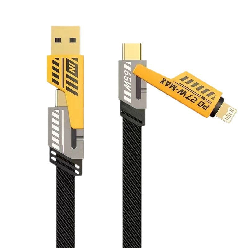 Kabel USB-C s Power Delivery 65W — dva vstupy/výstupy, pro více zařízení
