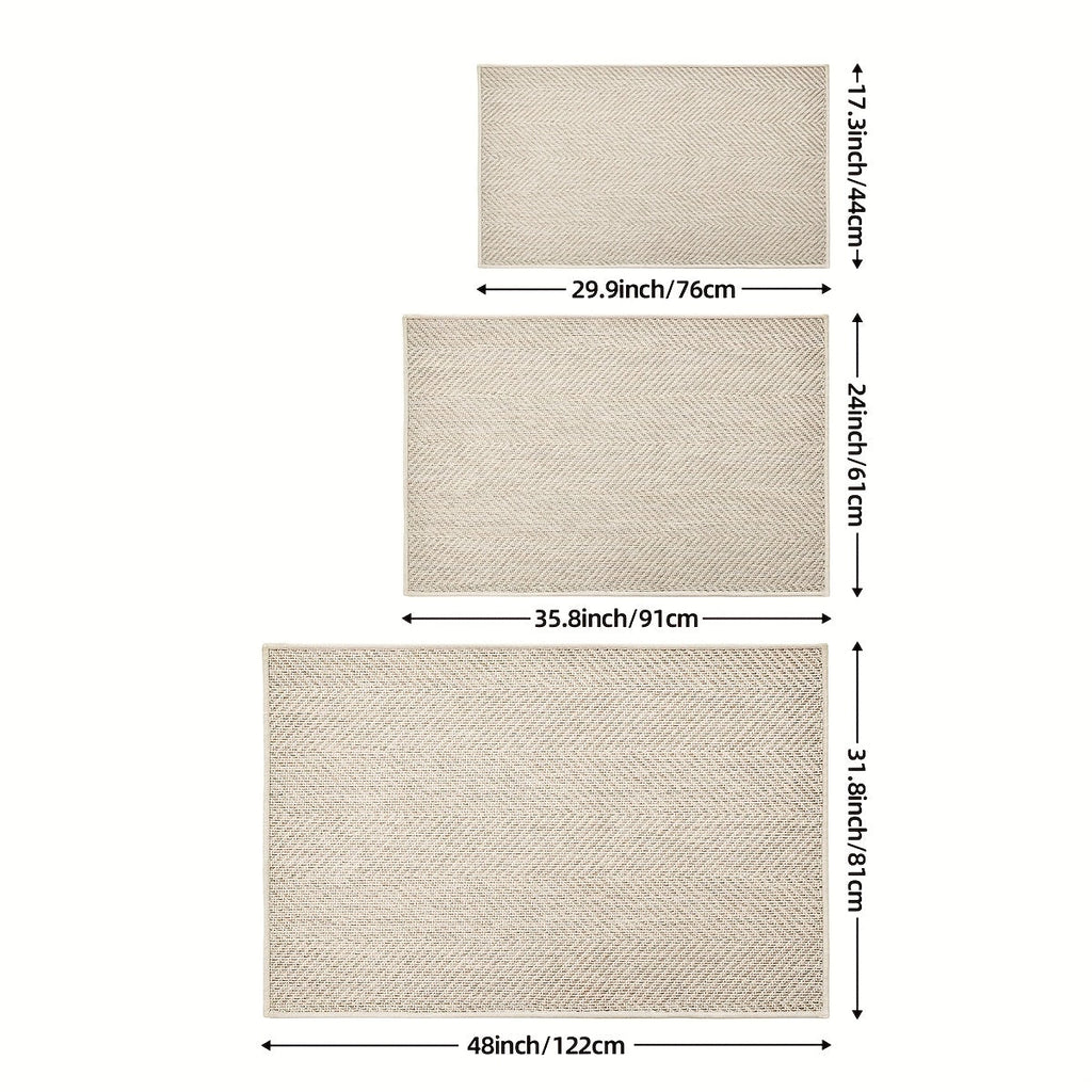 Durable Summer & Autumn Striped Entry Mat - Euroselle