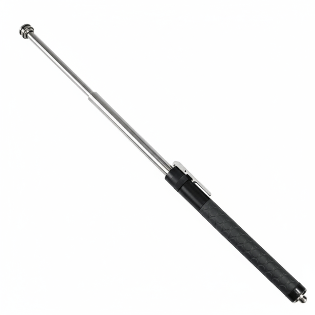 Skládací ocelová vycházková hůl — 15.8 oz, automatické rozložení