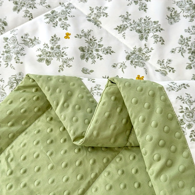 Lightweight Floral Summer Quilt for Breathable Sleep Comfort - Euroselle