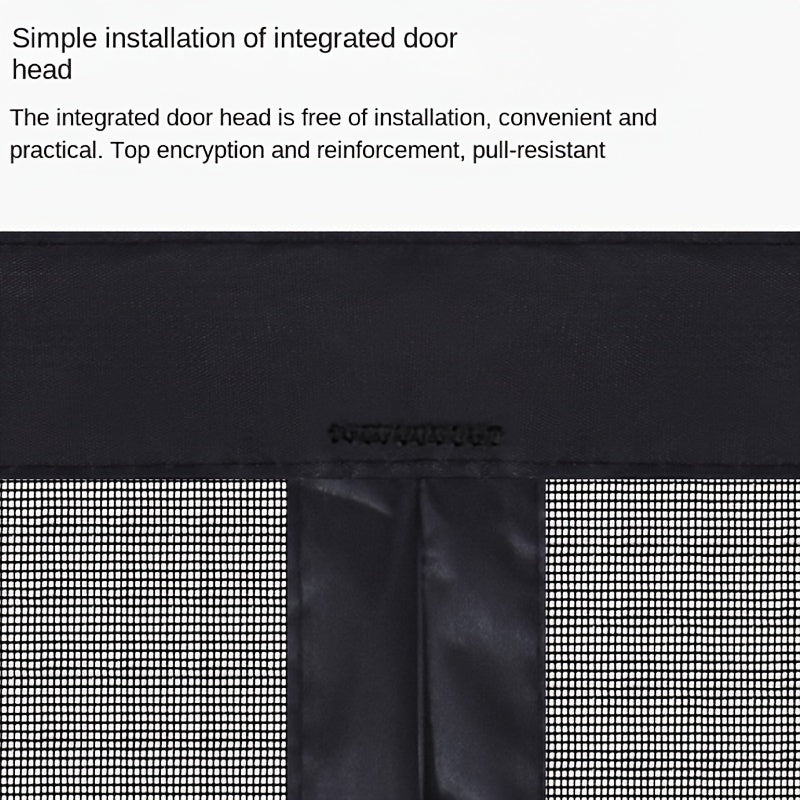 Magnetic Mosquito Mesh Door Curtain for Hands-Free Insect Protection - Euroselle
