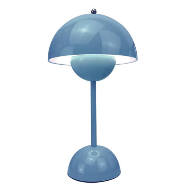 Dobíjecí bezdrátová stolní lampa s dotykovým stmívačem – 3 úrovně jasu, teplé LED světlo, retro květinový design na noční stolek, do obývacího pokoje a | Thomler