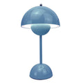 Dobíjecí bezdrátová stolní lampa s dotykovým stmívačem – 3 úrovně jasu, teplé LED světlo, retro květinový design na noční stolek, do obývacího pokoje a | Thomler