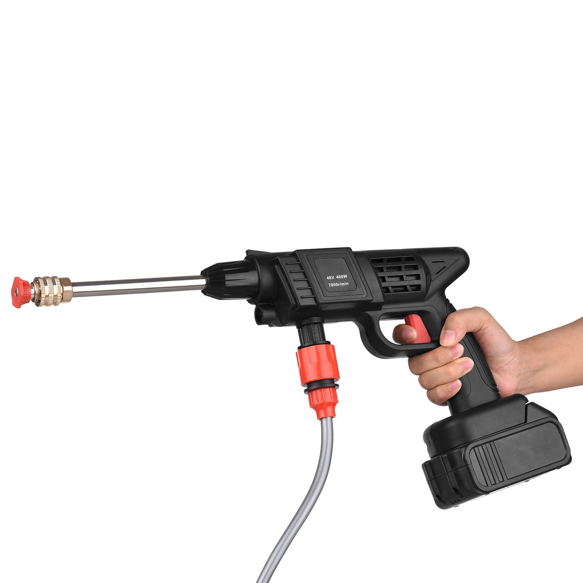 36V 1500W sladdlös högtryckstvätt — uppladdningsbart batteri