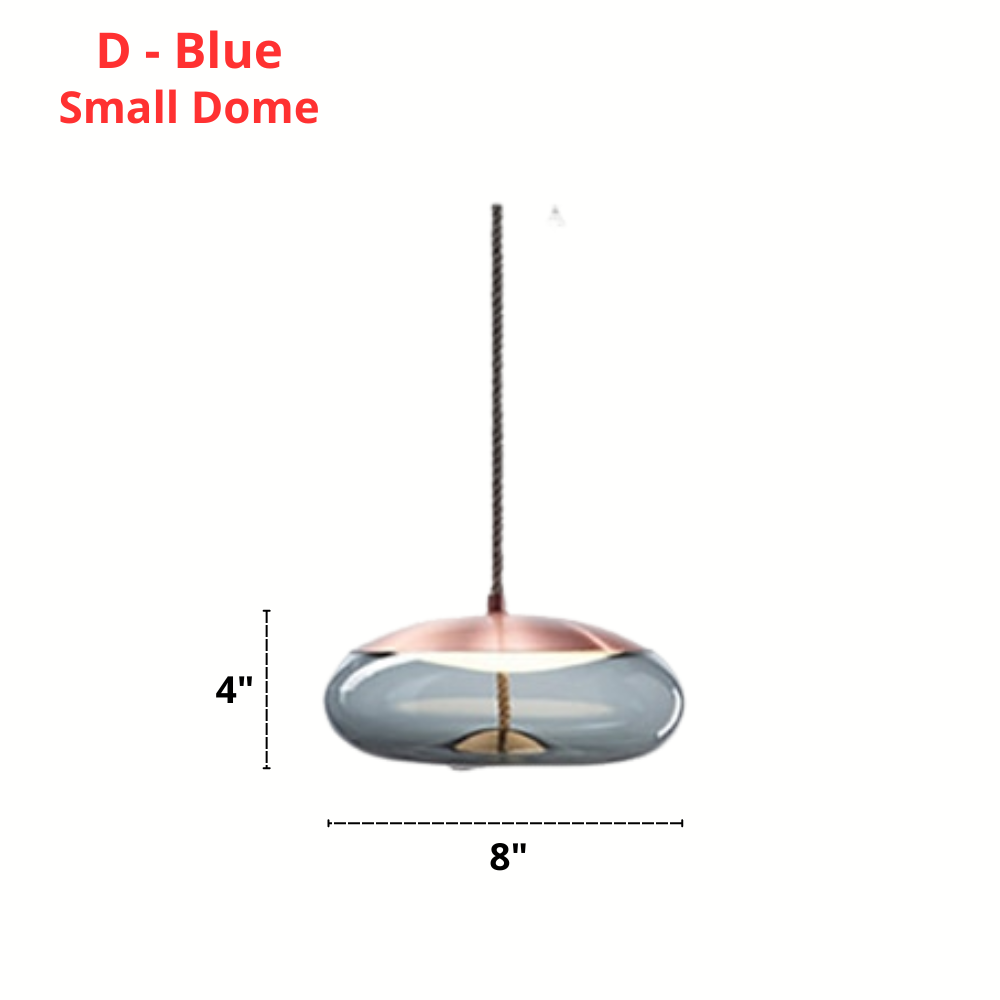 Nordic Rope & Glass Pendant Lights