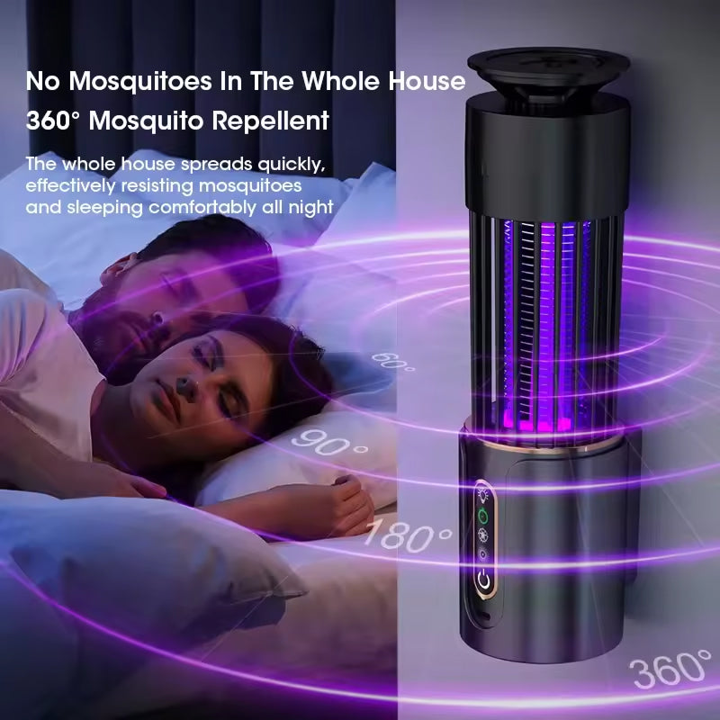 Indoor Electric UV Mosquito Zapper Trap — Night Light, 2,150 sq ft