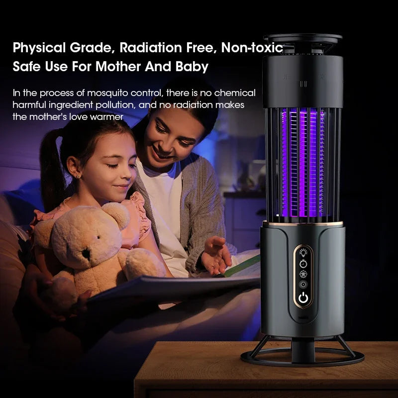 Indoor Electric UV Mosquito Zapper Trap — Night Light, 2,150 sq ft