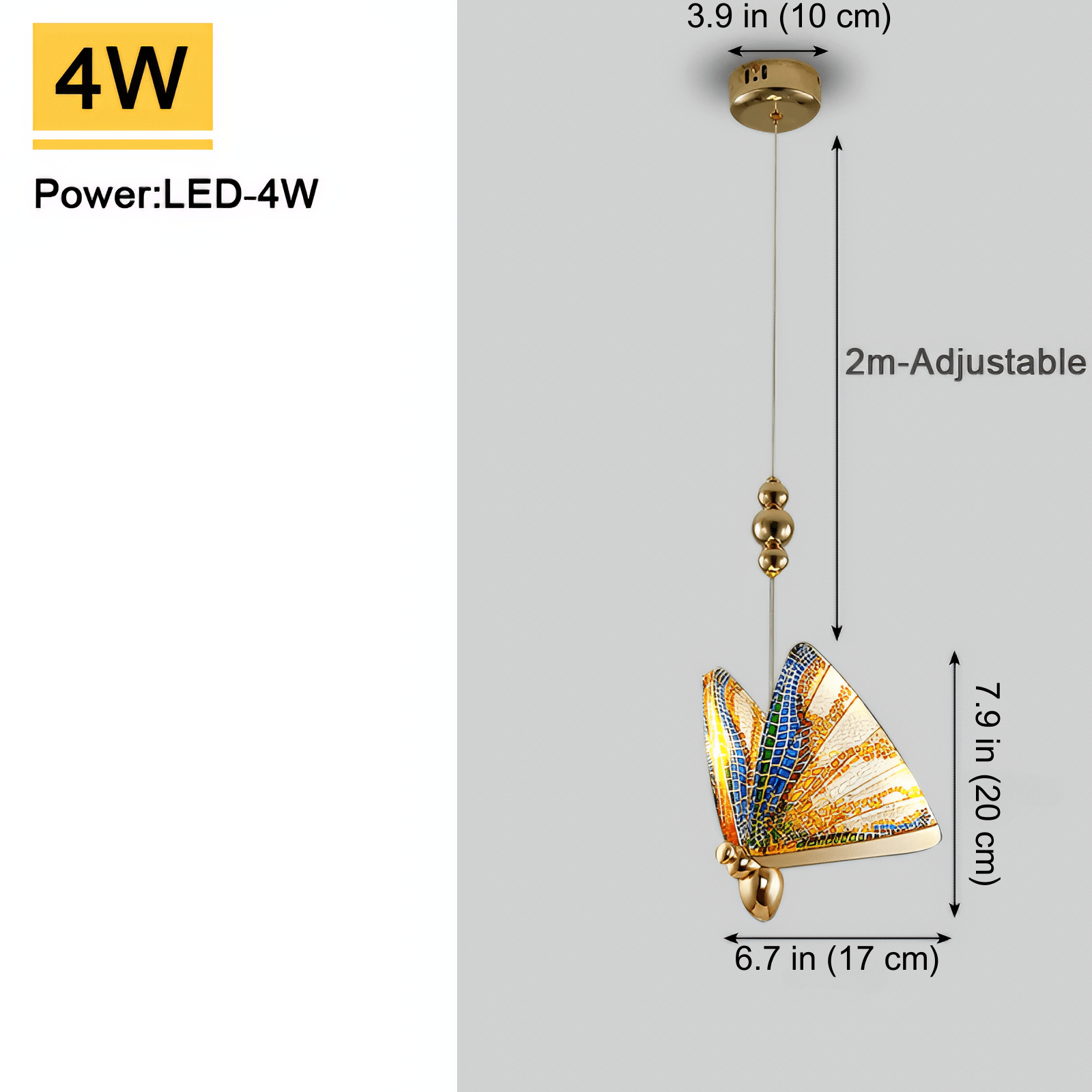 BUTTERFLY PENDANT CHANDELIER | CEILING LIGHTING