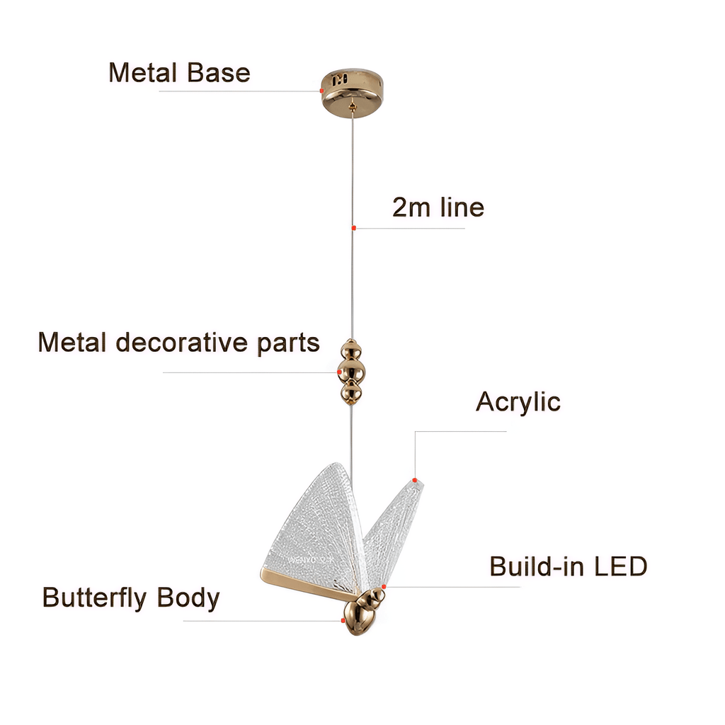 BUTTERFLY PENDANT CHANDELIER | CEILING LIGHTING