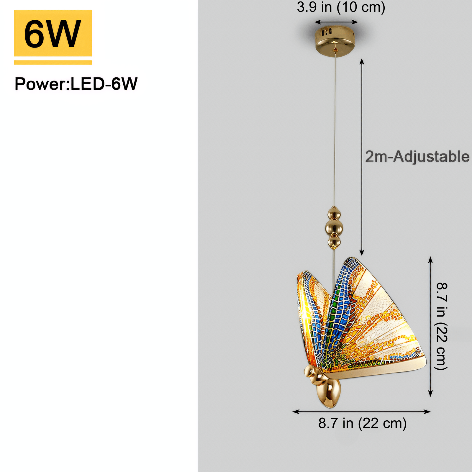 BUTTERFLY PENDANT CHANDELIER | CEILING LIGHTING