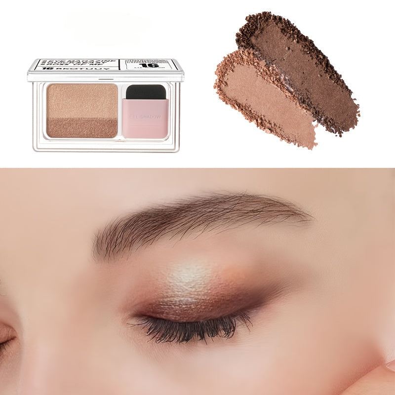 Langanhaltende wasserfeste Lidschatten-Palette, 5-8 schimmernde vielseitige Farben - Euroselle