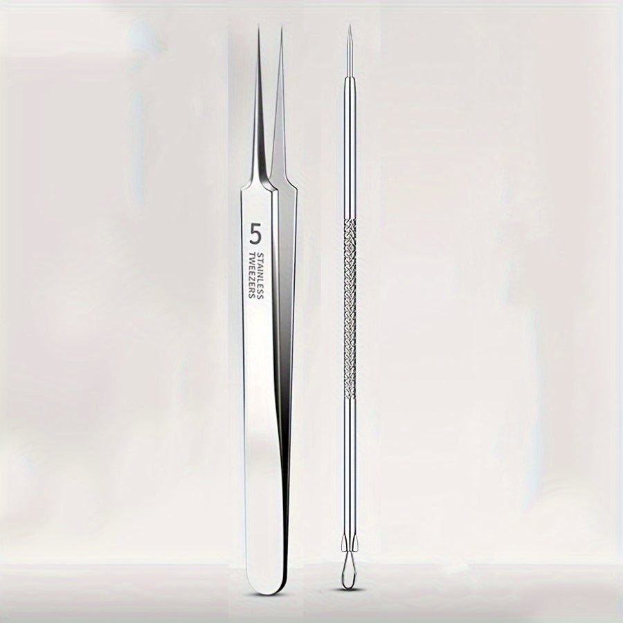 Odorless Stainless Steel Face & Nose Extractor for Whiteheads - Euroselle