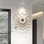 Goldene hohle Luxus-Wanduhr - Euroselle