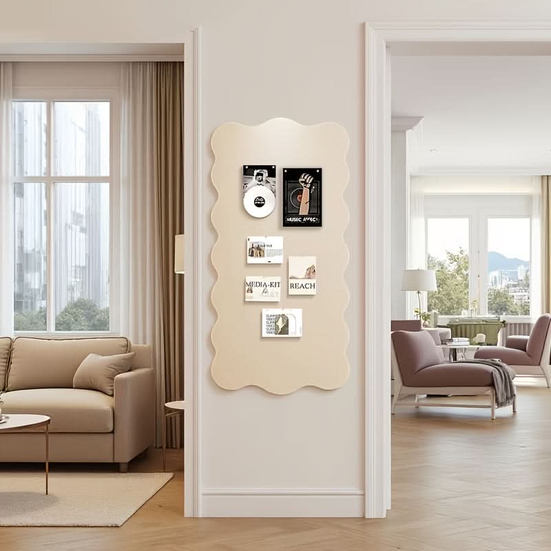 Filcowa tablica korkowa 24×47 in — organizer ścienny i pinezki