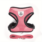 Reflective Pet Vest with Leash for Dogs and Cats - Euroselle